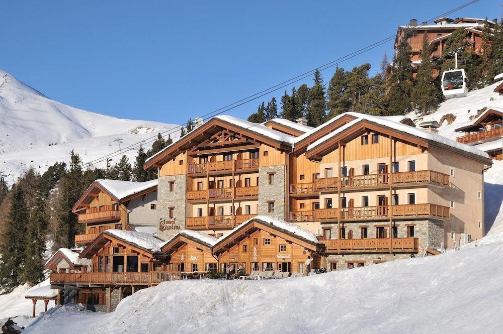 Hotel Carlina By Les Etincelles La Plagne Exterior photo
