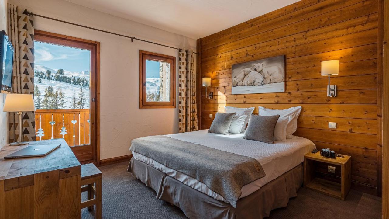 Hotel Carlina By Les Etincelles La Plagne Exterior photo