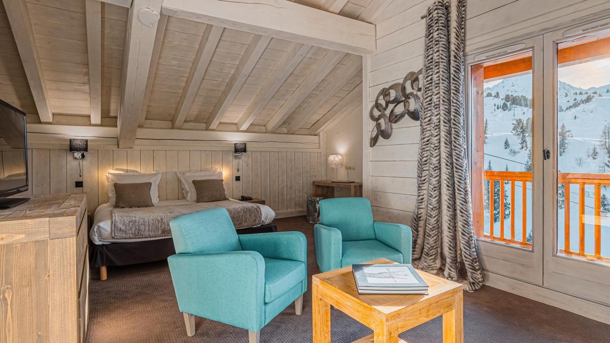 Hotel Carlina By Les Etincelles La Plagne Exterior photo