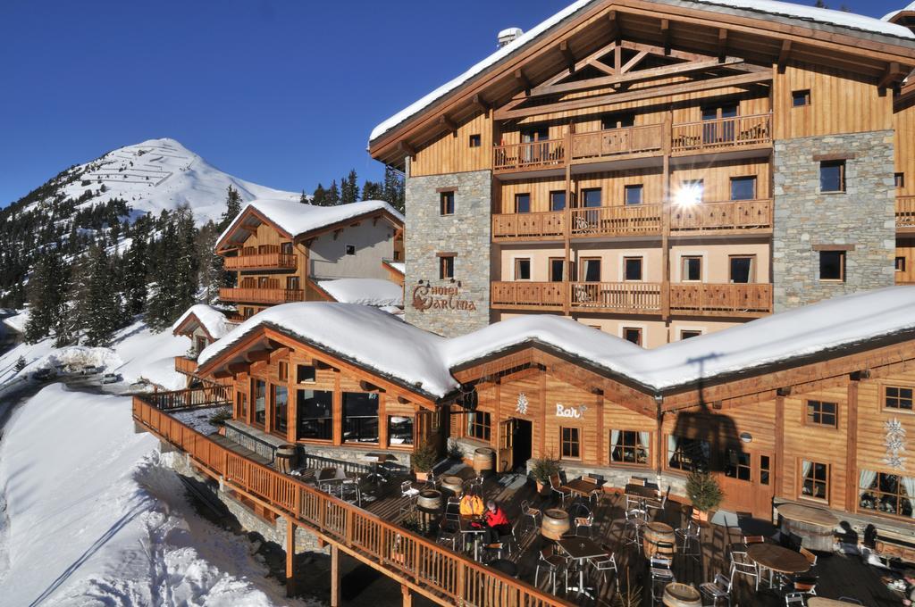 Hotel Carlina By Les Etincelles La Plagne Exterior photo